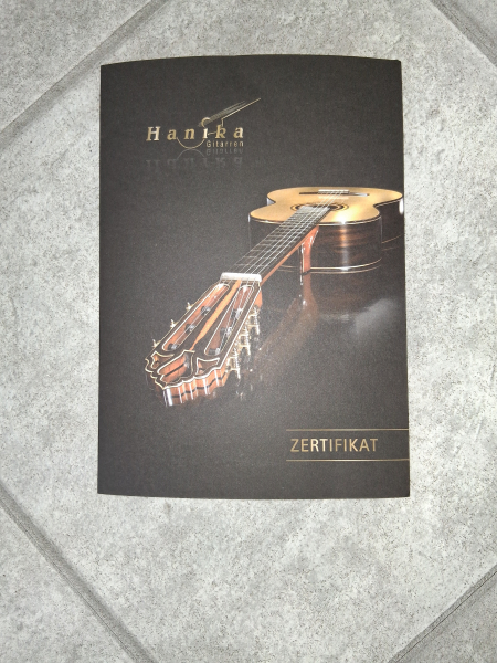 Hanika Natural Torres, Fichte / Palisander vollmassiv, made in Germany, inkl. Case, gebraucht